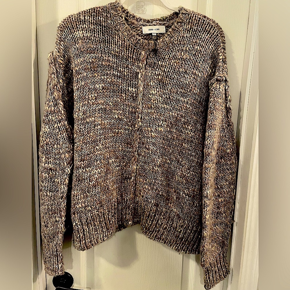 John + Jenn Multicolor Knit Sweater NWOT SZ M